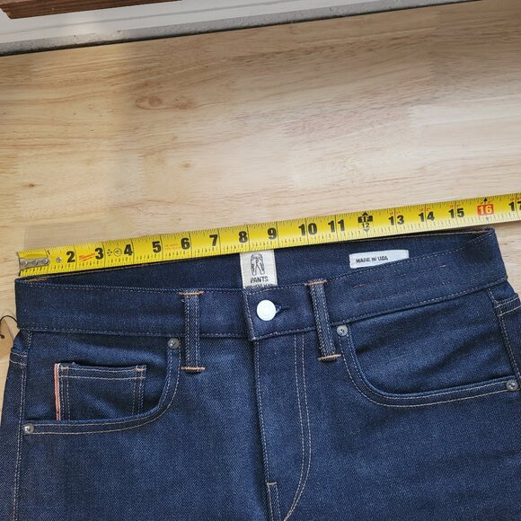 Hiroshi Kato The Scissors Slim Tapered 30x31 14oz Stretch Selvedge Denim Jeans - Picture 7 of 9